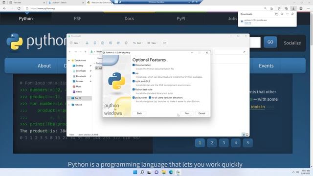Install Python in Windows Operating System ? смотреть онлайн