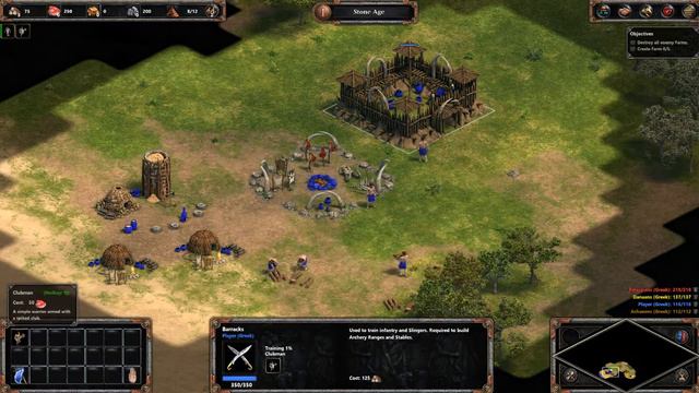 Age of Empires Definitive Edition First 10 (ten) minutes gameplay смотреть онлайн