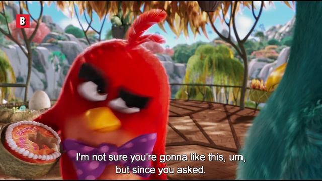 ANGRY BIRDS "Cake in the Face" Scene 4K ᴴᴰ смотреть онлайн