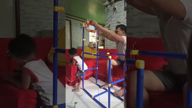 Basketball Hoop Arcade Game indoor Sports Toys for Kids UNBOXING смотреть онлайн