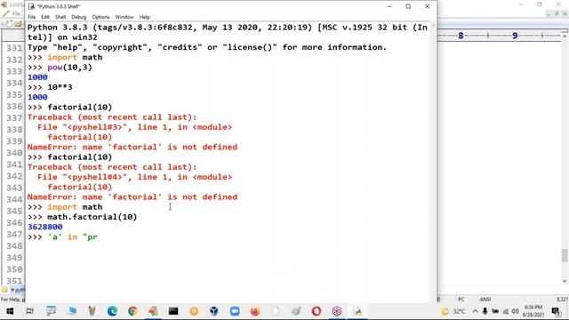 PYTHON (CORE & ADVANCED) tutorials || Demo - 4 || by Mr. Prakash Babu On 28-06-2021 @6PM IST смотреть онлайн