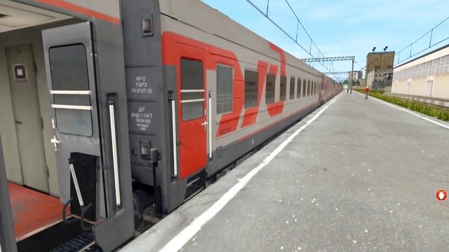 Прибытие на поезде №62 Нальчик - Москва на Павелецкий вокзал + небольшая прогулка по вокзалу. смотреть онлайн