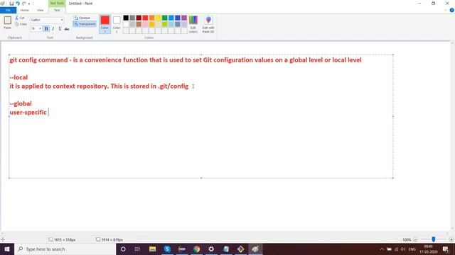What is config command in GIT ? смотреть онлайн