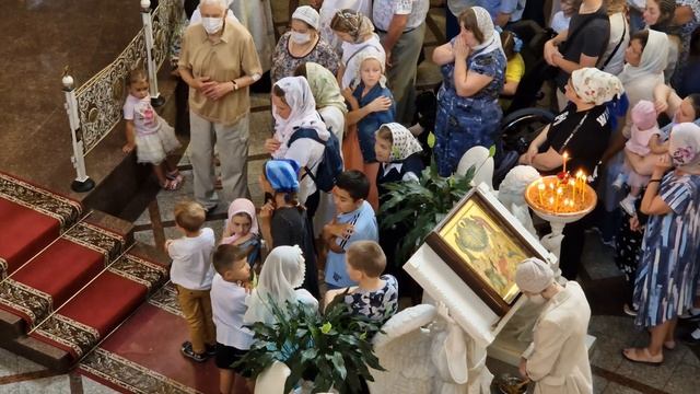 Преображение Господне 2022. Божественная Литургия. Токсово смотреть онлайн