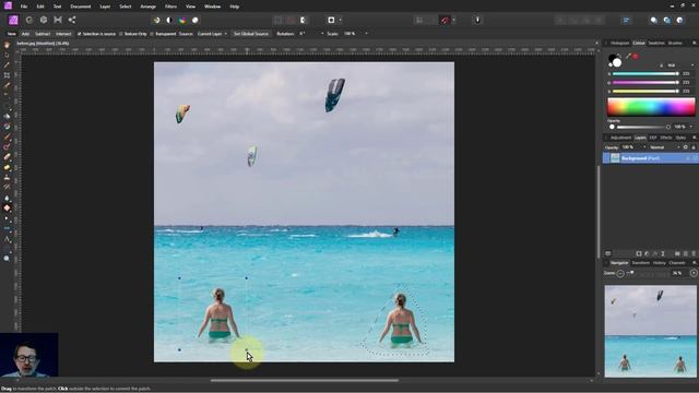 Patch Tool Basics (in Affinity Photo) смотреть онлайн