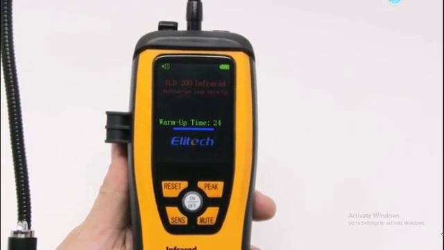 Refrigerant Leak Detector High Sensitivity Halogen Leak Detector ILD-200 смотреть онлайн