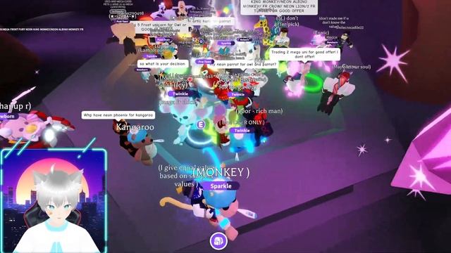 ТРЕЙДЫ НА НЕОН FROST UNICORN В АДОПТ МИ ЧТО ДАЮТ ЗА НОВОГО ФРОСТ ЕДИНОРОГА В ADOPT ME ROBLOX смотреть онлайн