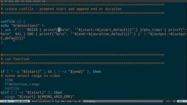 ffmpeg scene detection - version 2 - specify a range in the video and cut into separate scenes смотреть онлайн