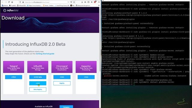 Customize #TrueNAS Dashboard With #Grafana And #influxDB