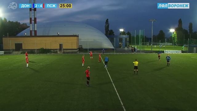 ФК Дон - ПСЖ. КУБОК ОТКРЫТИЯ. ВЫСШАЯ ЛИГА. ЛФЛ ВОРОНЕЖ. смотреть онлайн