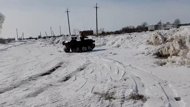 гусеничный вездеход испытания 1
