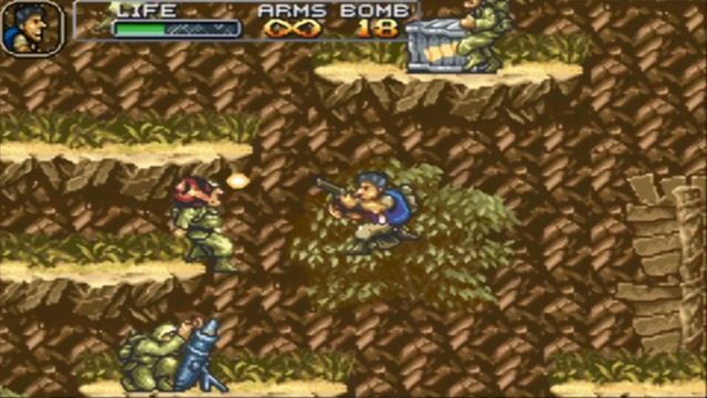 Metal Slug Advance - Game Boy Advance Gameplay - VisualBoyAdvance смотреть онлайн