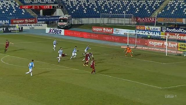 Rezumat Poli Iași - CFR Cluj 0-2. Victorie la debutul lui Edward Iordănescu смотреть онлайн