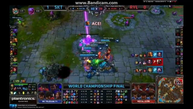 League of Legends EPIC MOMENTS #3 - [WORLDS FINAL] Piglet's penta gets stolen by bengi [HD] смотреть онлайн