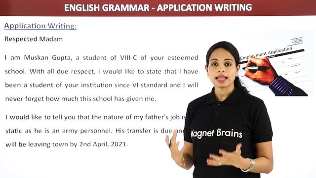 Application Writing in English - Formal Letters | Class 4 - 8 English Grammar смотреть онлайн
