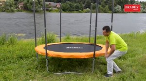 Инструкция как собрать батут с внутренней сеткой