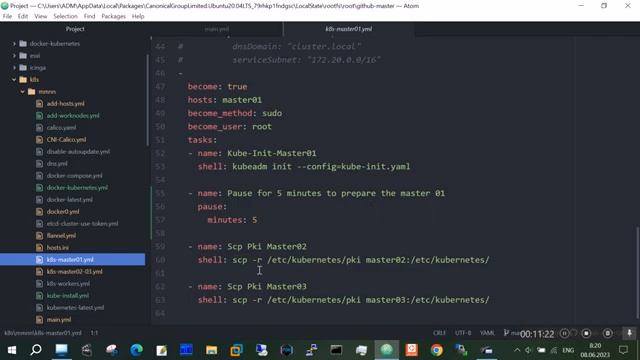 Устанавливаю multi master Kubernetes cluster смотреть онлайн