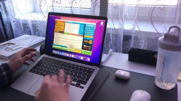 Распаковка MacBook Air M1 *Silver* РОСТЕCТ! Настройка и Аксессуары / Unboxing MacBook Air M1