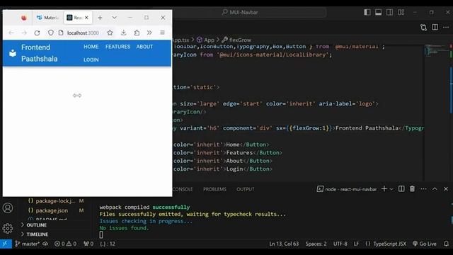 How to Create a Responsive Navbar Using React - Material UI? смотреть онлайн