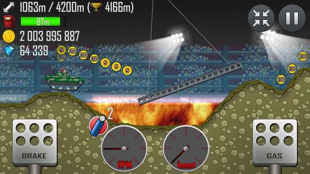 Hill Climb Racing TANK vs TANK Hill Climb Racing 2 смотреть онлайн