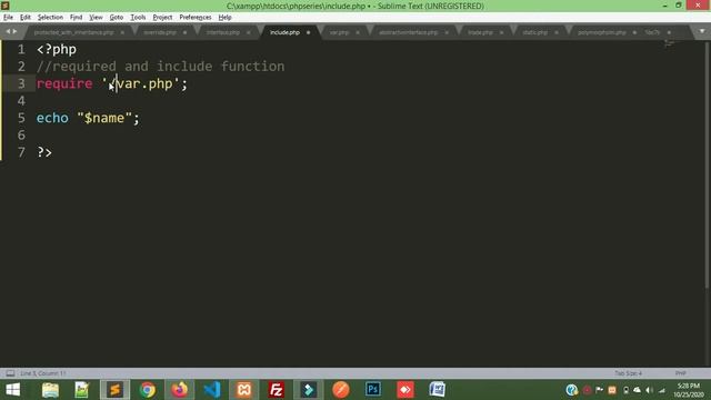 Include and Require in Php (Hindi) смотреть онлайн