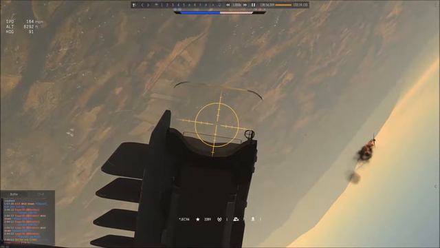 War Thunder - Hs 129 B-2 - Fighter kill смотреть онлайн