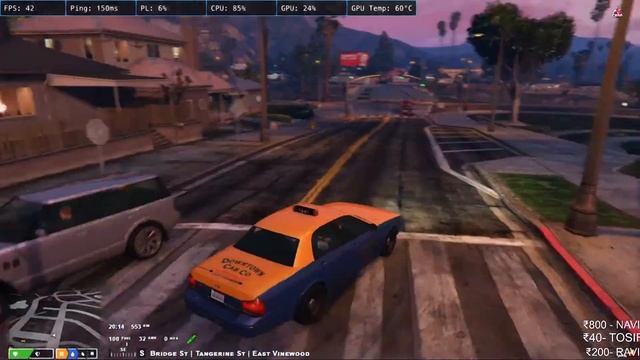 #CBRP COOLTTER IN THE CITY || TAXI DRIVER || OP PUBLIC & MORE|| #GTA5RP смотреть онлайн