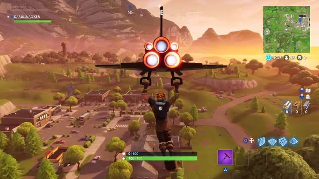 Fortnite NEW WIGGLE emote and DEEP SPACE LANDER смотреть онлайн