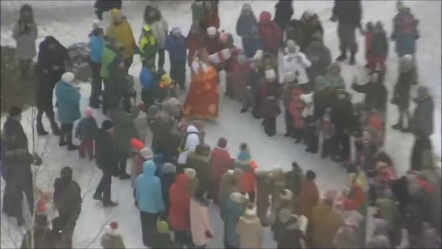 МАСЛЯНИЦА В г КРАСНОЗНАМЕНСКЕ НА ул. СВЯЗИСТОВ смотреть онлайн