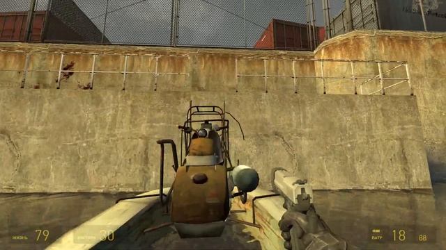 HALF LIFE 2. Эпизод на катере. Как быстро открыть шлюз смотреть онлайн