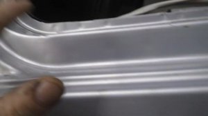 Замена порогов Калина день четвертый (вторая сторона)