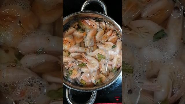 Варёные креветки за 5 минут смотреть онлайн