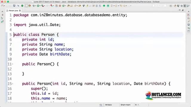 032 Step 13 Quick introduction to JPA смотреть онлайн
