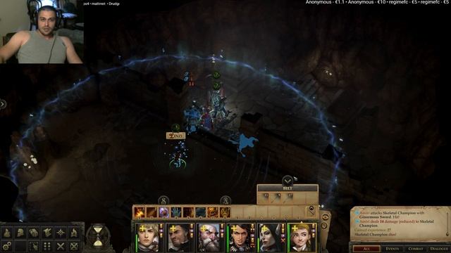 Pathfinder: Kingmaker - Old Sycamore Caves Depths puzzle - Challenging mode смотреть онлайн