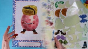 Сделай своего Чудика книжка с наклейками