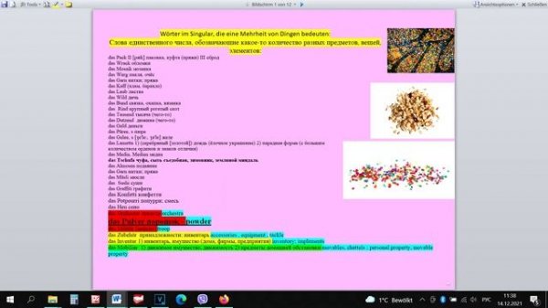 Род слов в немецком легко. Окончание -r            #der #die #das