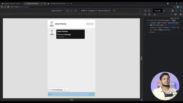 Firebase realtime chat app tutorial смотреть онлайн