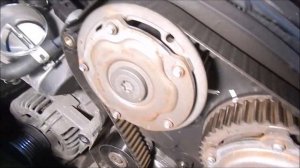 Opel Astra H(Z16XER). Замена ГРМ, замена термостата.