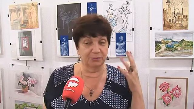 С графикой по жизни. Новая выставка открылась в Доме художника смотреть онлайн