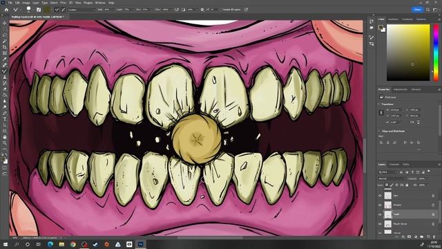 Bite The Bullet. Drawing Process смотреть онлайн