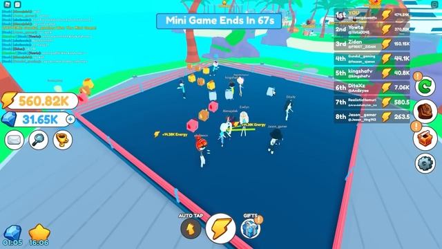 Dari Kurus Lemah Menjadi Kuat Banget! BERKAT OLAHRAGA - Gym Simulator (Roblox) смотреть онлайн