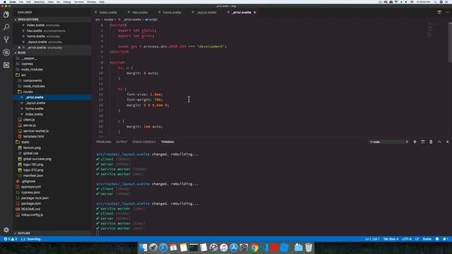 Svelte Sapper routing & SSR | Create a blog with ghost смотреть онлайн