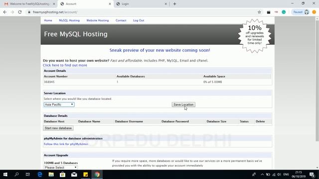 membuat aplikasi android menggunakan rad studio delphi PART 1 (merancang database online) смотреть онлайн