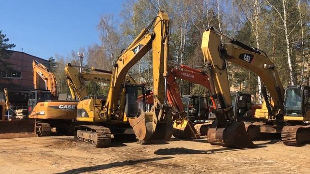 2463.Обзор экскаватора гусеничного СAT 318C | 2017