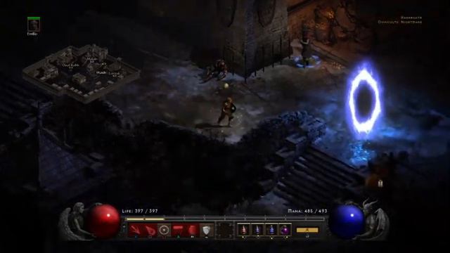 Diablo 2:resurrected |HC NM RIP 63lv Bnet PS4 | stream смотреть онлайн