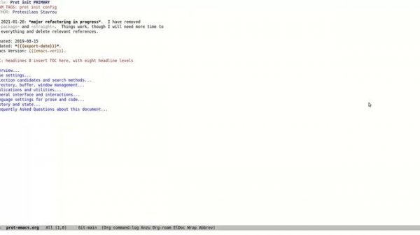 Emacs org-roam basics