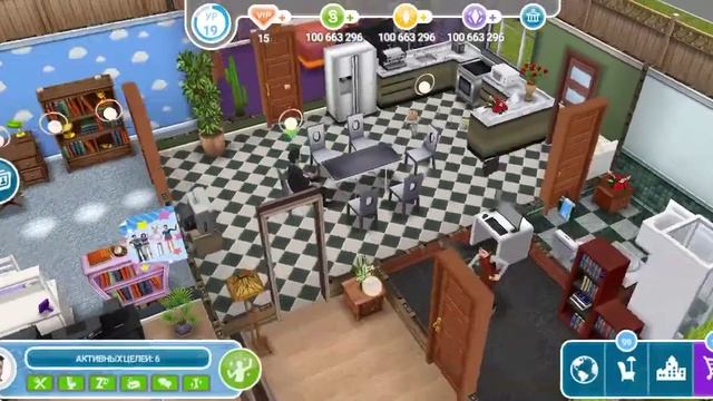 Прохождение задания : многоэтажный ремонт. Sims Freeplay._.? смотреть онлайн