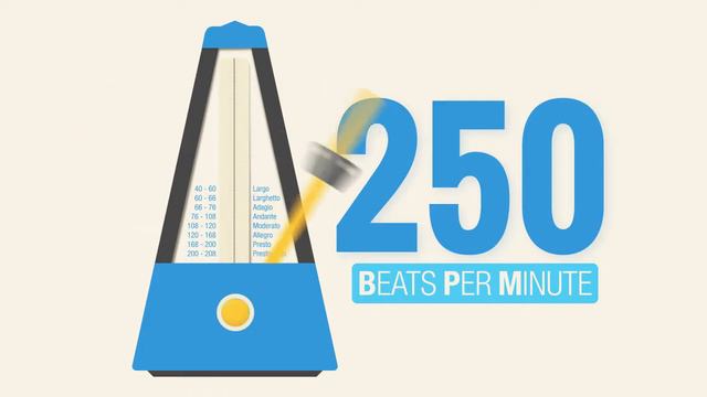 250 BPM Metronome | The BLuetiFuLL MeTRoNoME смотреть онлайн
