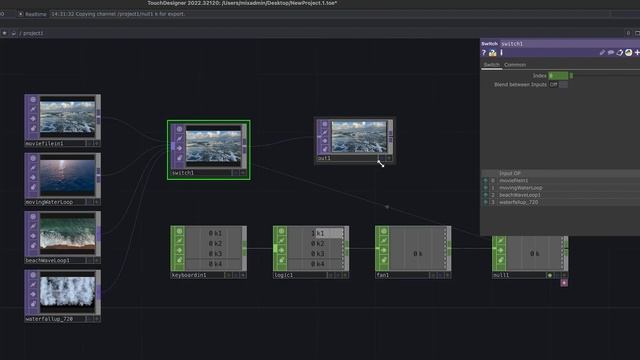 Touch Designer basic video player смотреть онлайн
