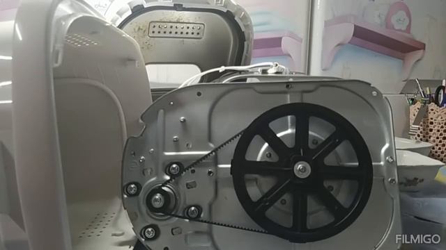 МЕНЯЮ РЕМЕНЬ В ХЛЕБОПЕЧКЕ MYSTERY MBM-1209 .